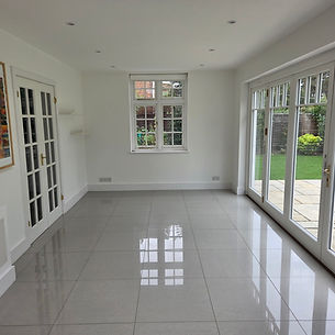 dining room before staging