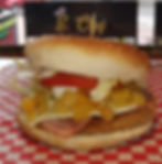Hamburguesa hawaiana