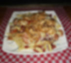 Salchipapa de pollo