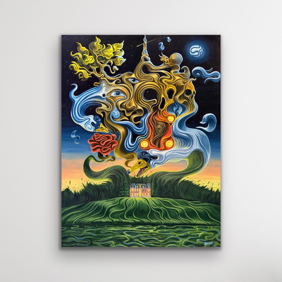 The Blob of Orquevaux - Original Painting