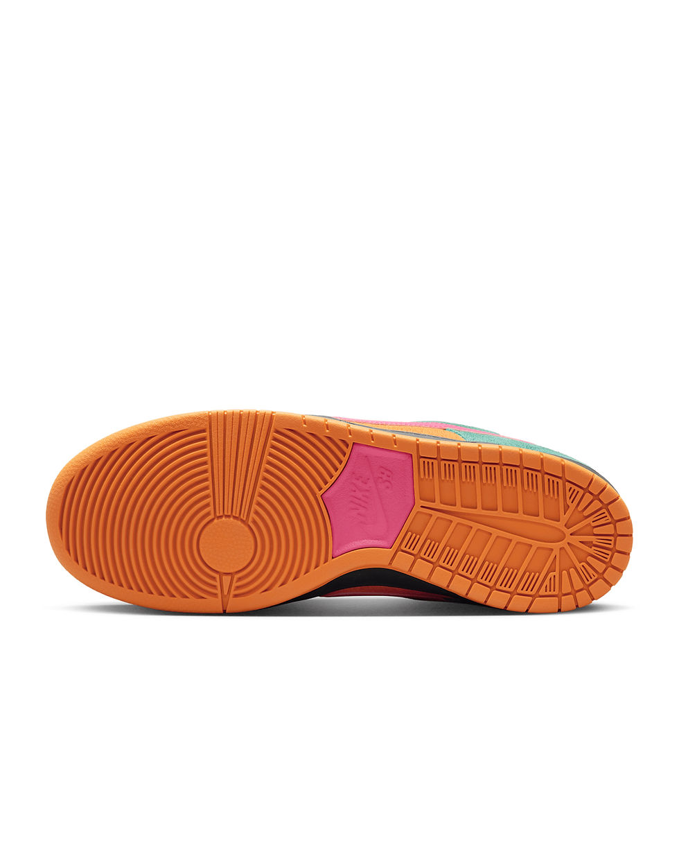 Thumbnail: Nike SB Dunk Low Pro Green Noise and Light Curry Watermelon 