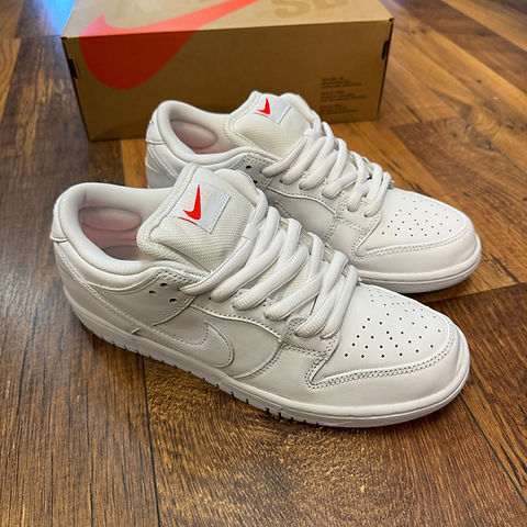 Triple White Sb Dunk Low Pro Iso Nike SB Dunk Low Pro ISO