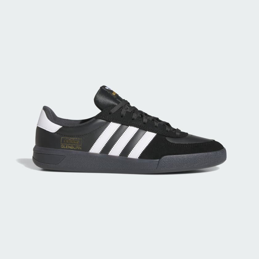 Thumbnail: ADIDAS GLENBURN SHOES BLACK WHITE CARBON  