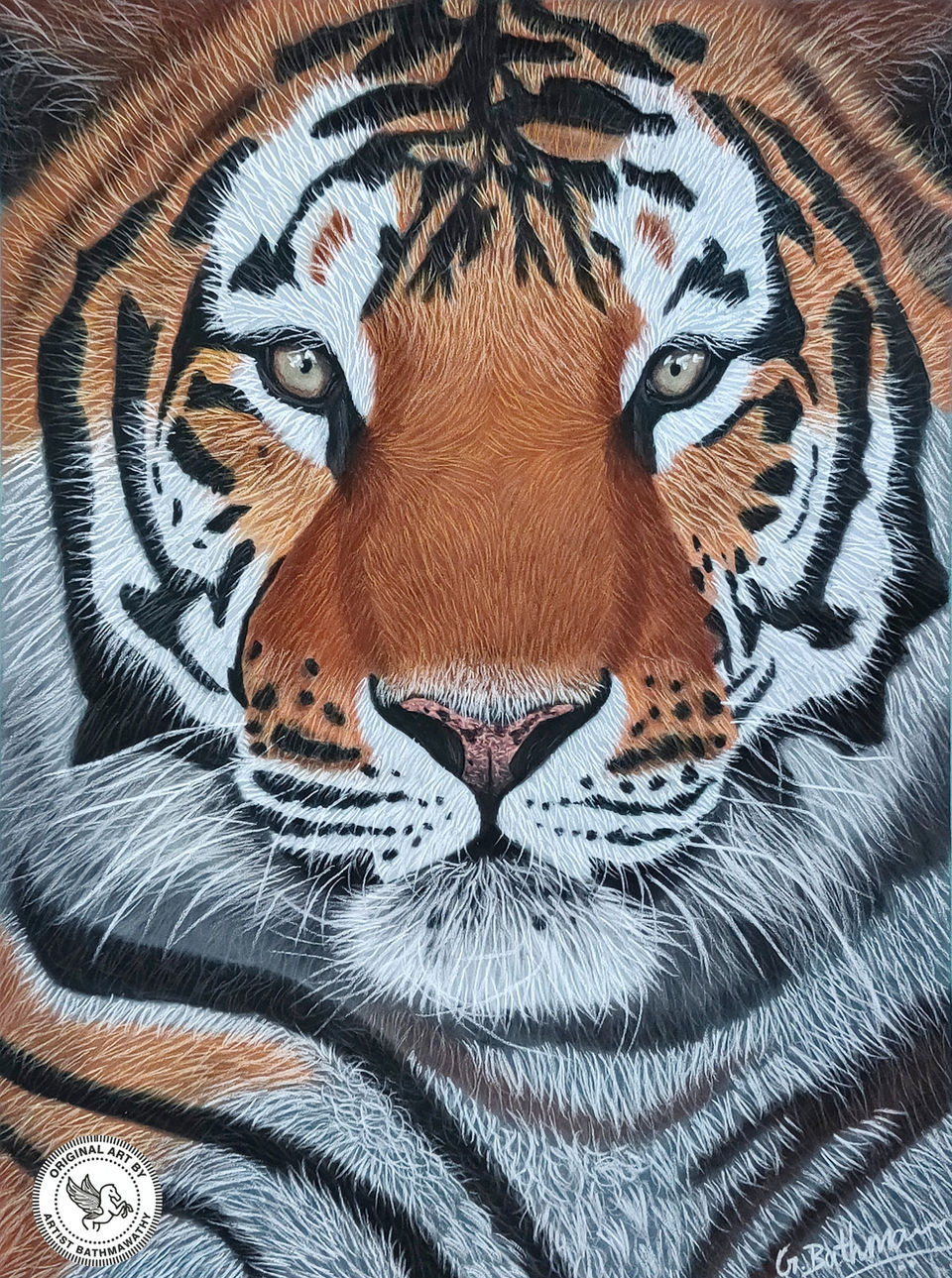 tiger, tiger face, tiger art, tiger face art, tiger drawing, tiger face drawing