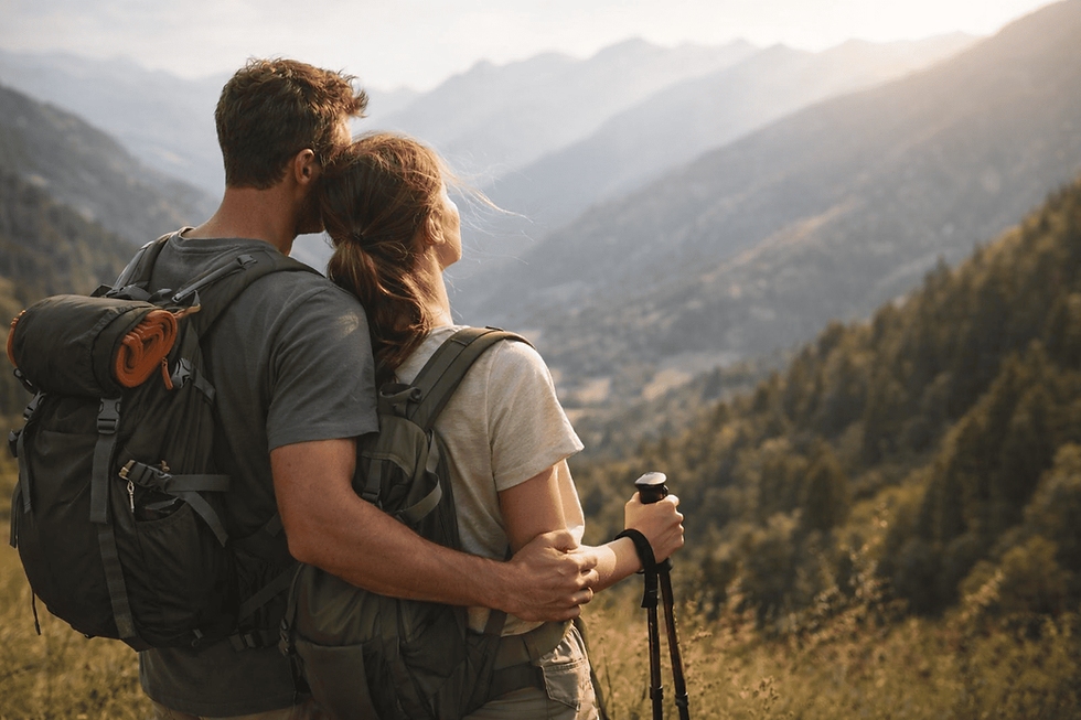 Paar beim Wandern in den Bergen von Bad Hofgastein.png