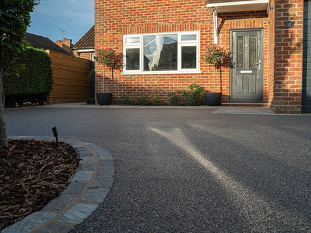 Contemporary Resin Driveway