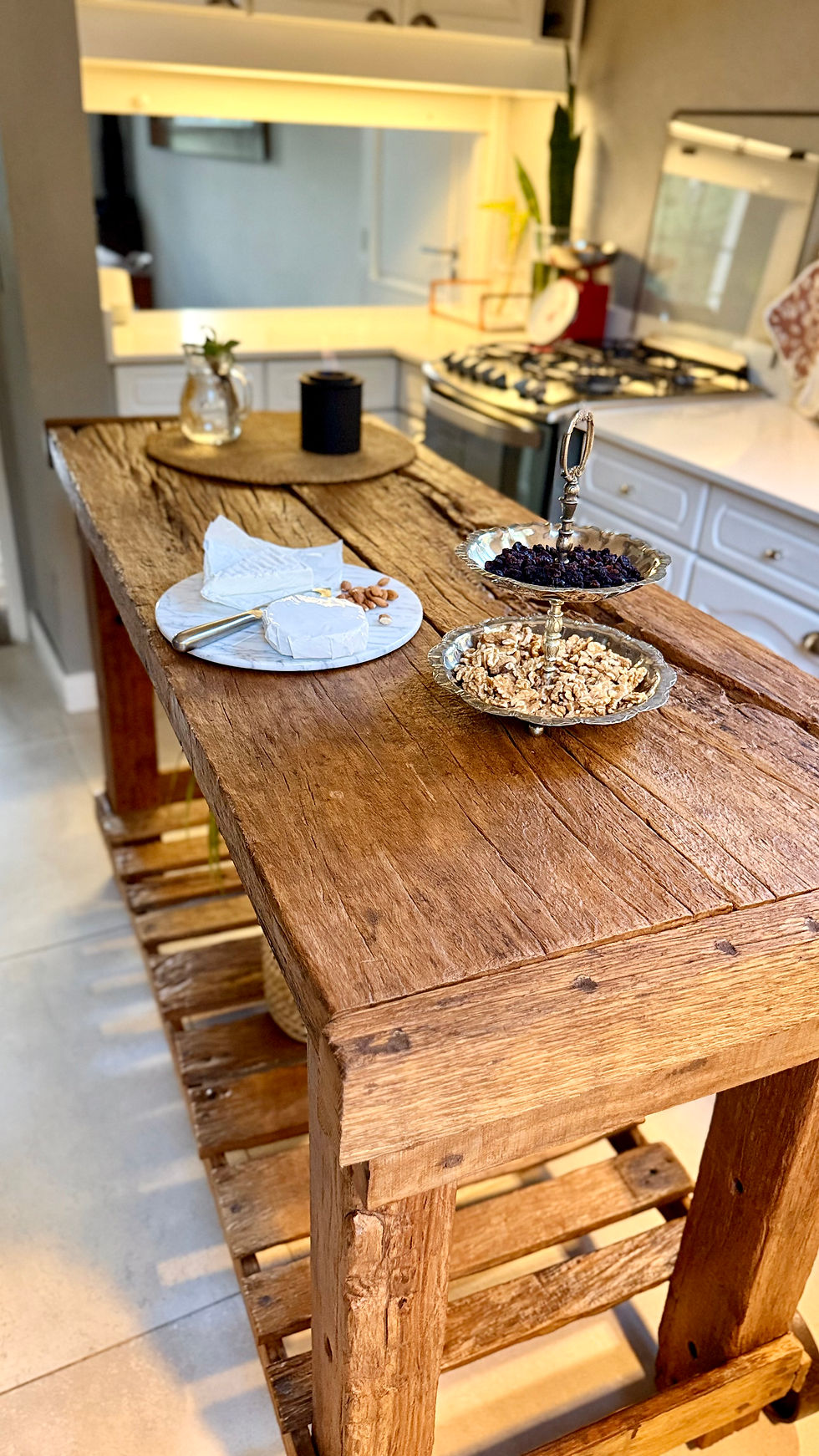 Miniatura: ISLA CARRO/MESA ARRIME LAPACHO 150N