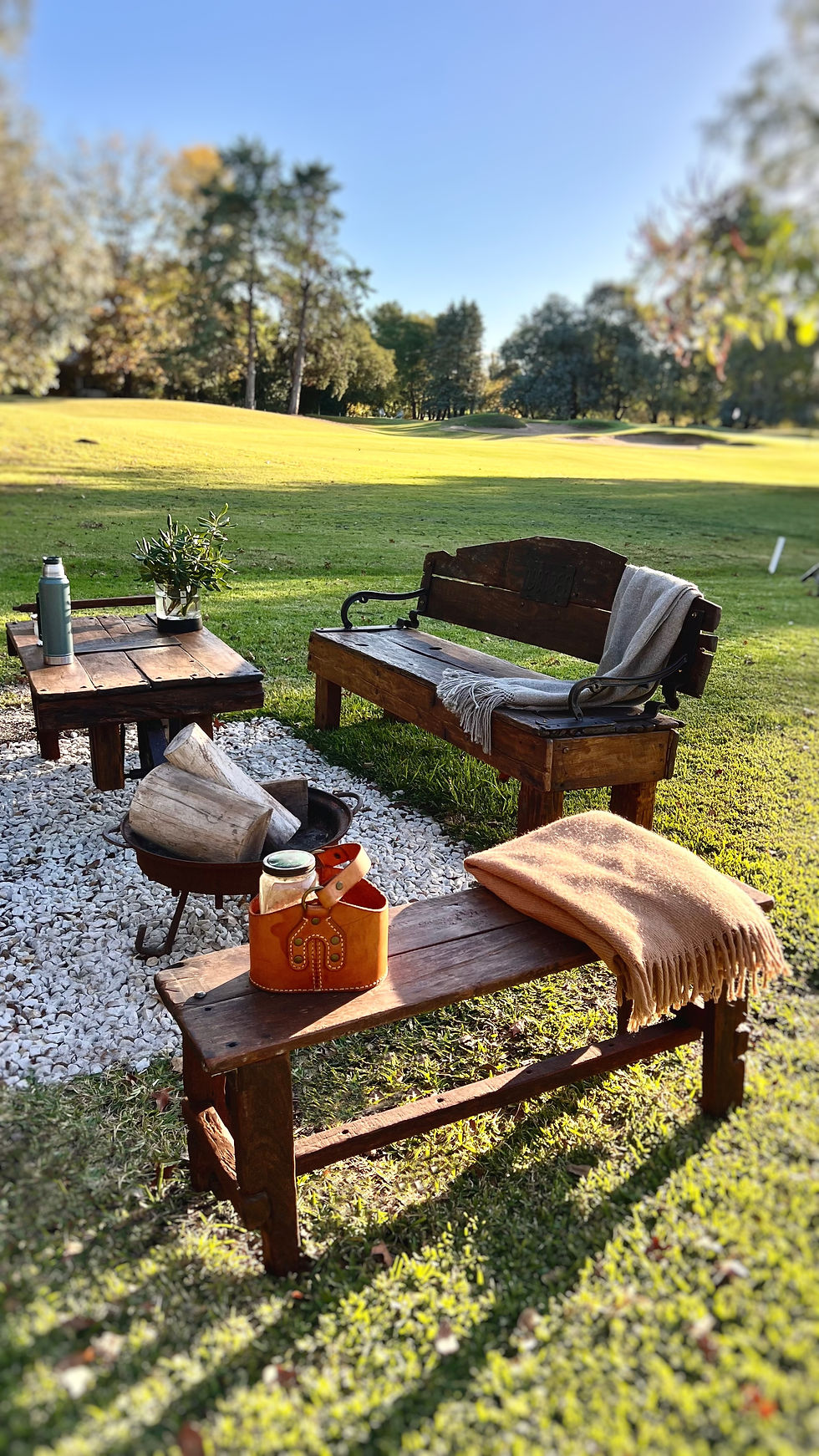 Miniatura: BANCO CON APOYA BRAZOS LAPACHO 180