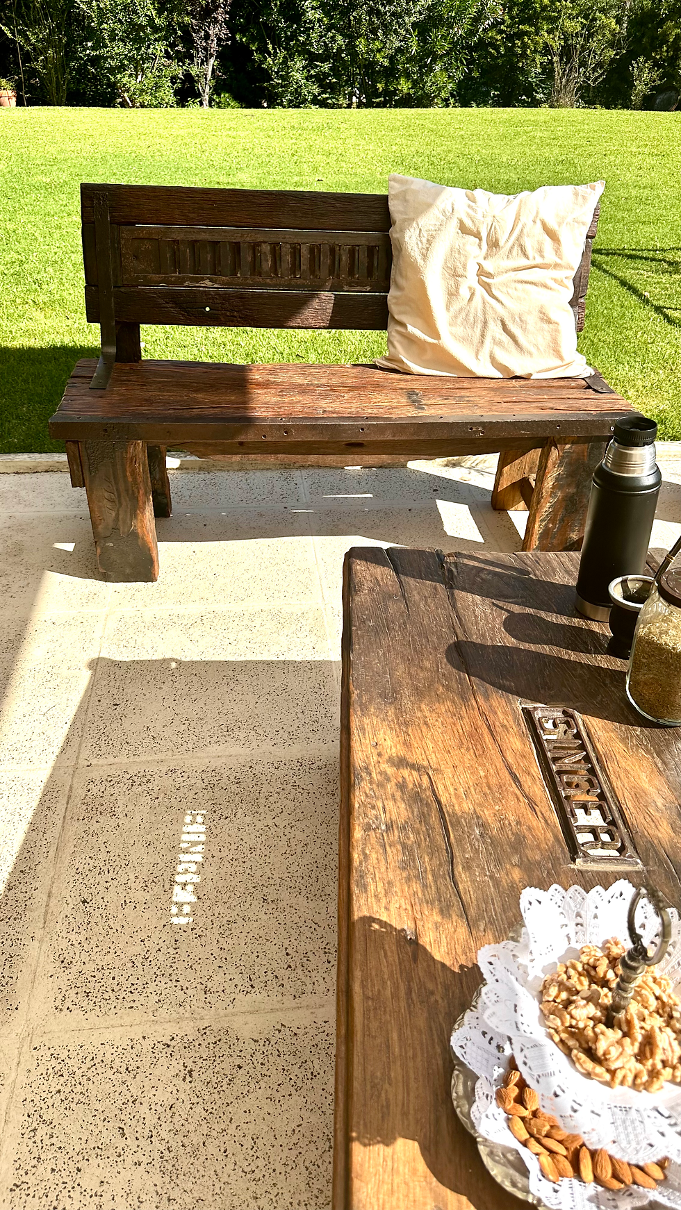 Miniatura: BANCO LAPACHO Y HIERRO 135