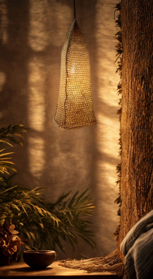 Miniatura: LÁMPARA NIDO CÓNICO