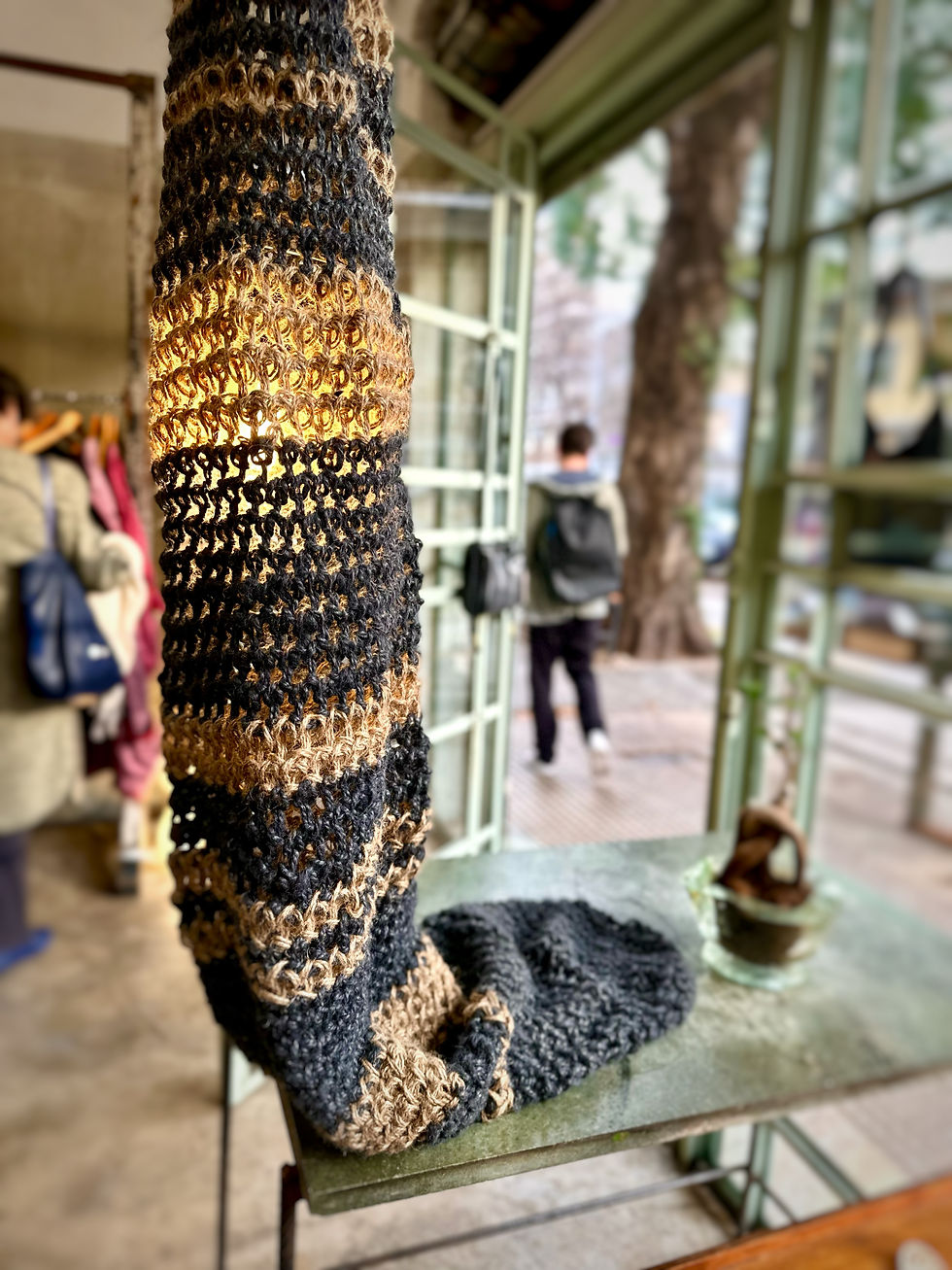 Miniatura: LÁMPARA NIDO 200 RAYAS