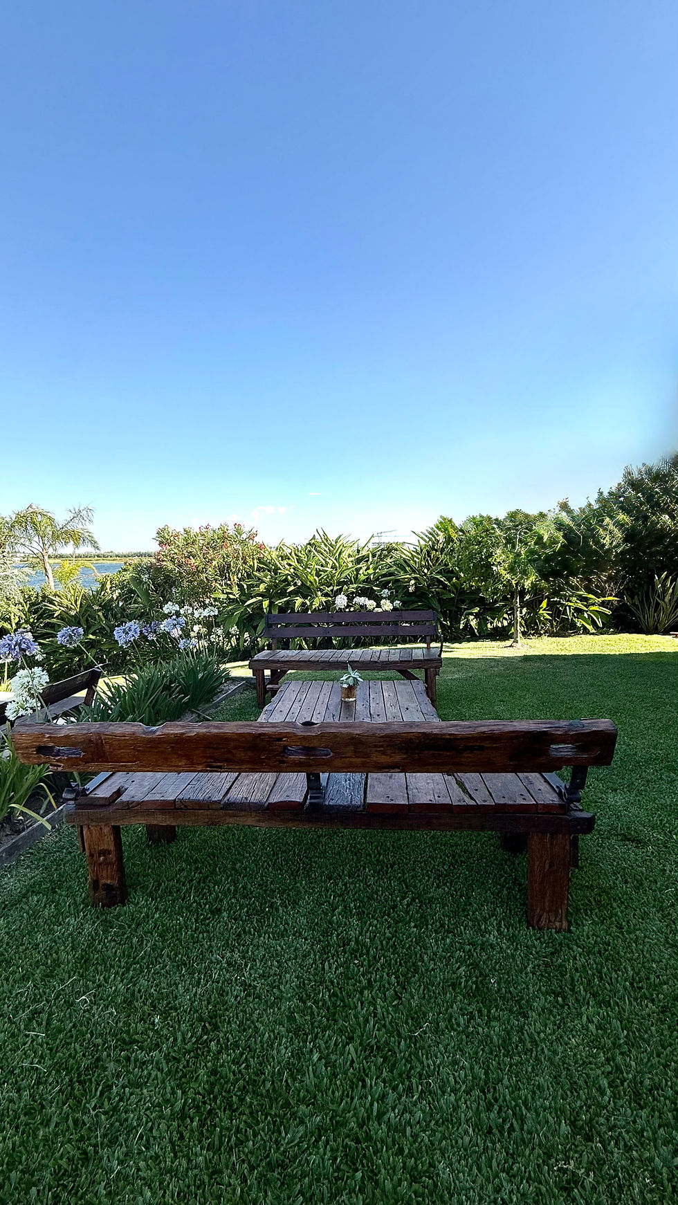 Miniatura: MESA BAJA CARRETILLA  INTERIOR O EXTERIOR 130