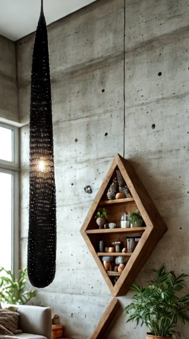 Miniatura: LÁMPARA NIDO 200 NEGRO