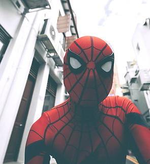 Spider-Man Street Pose