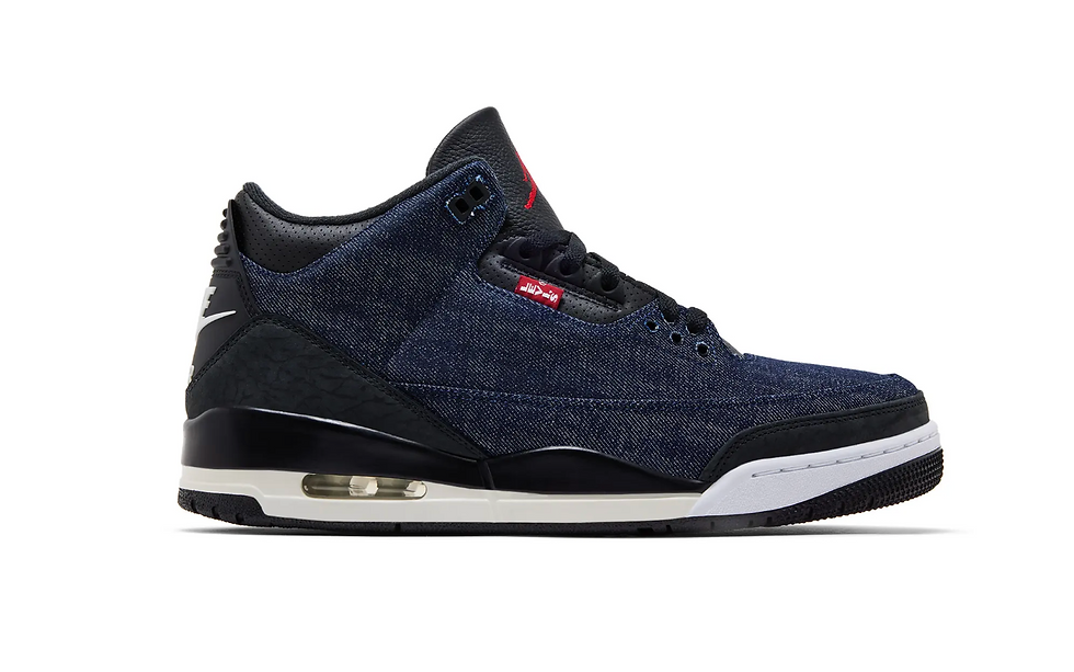 Thumbnail: Levi's x Air Jordan 3 Retro SP 'Denim Blue'