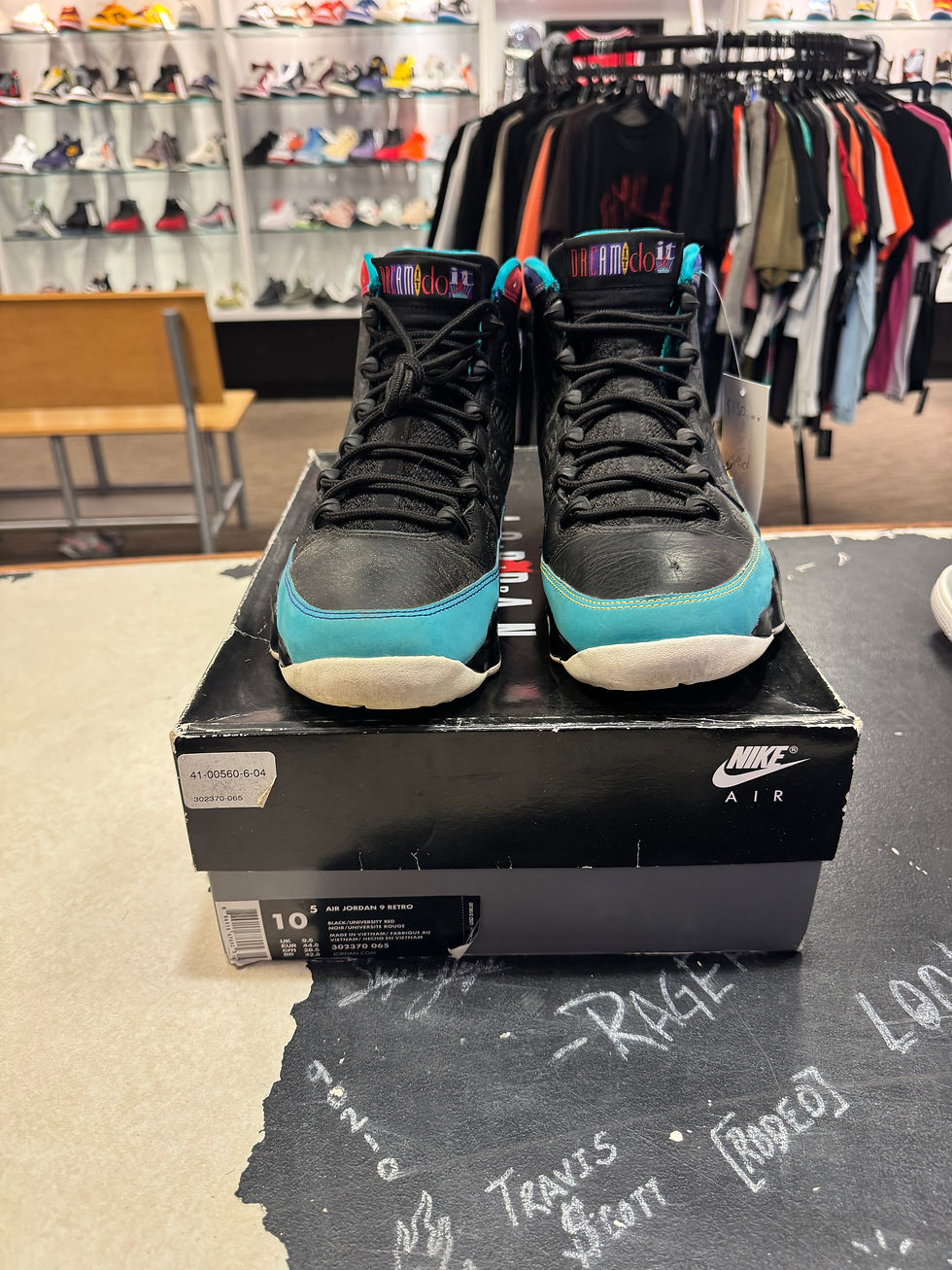 Thumbnail: USED Jordan 9 “Dream it do it” size 10.5