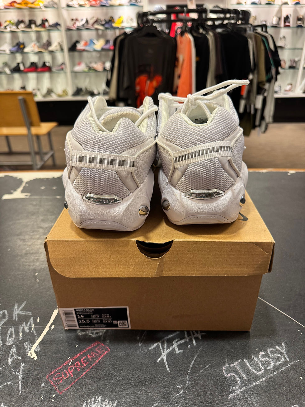 Thumbnail: USED Nike Drake Nocta “White Chrome” size 14