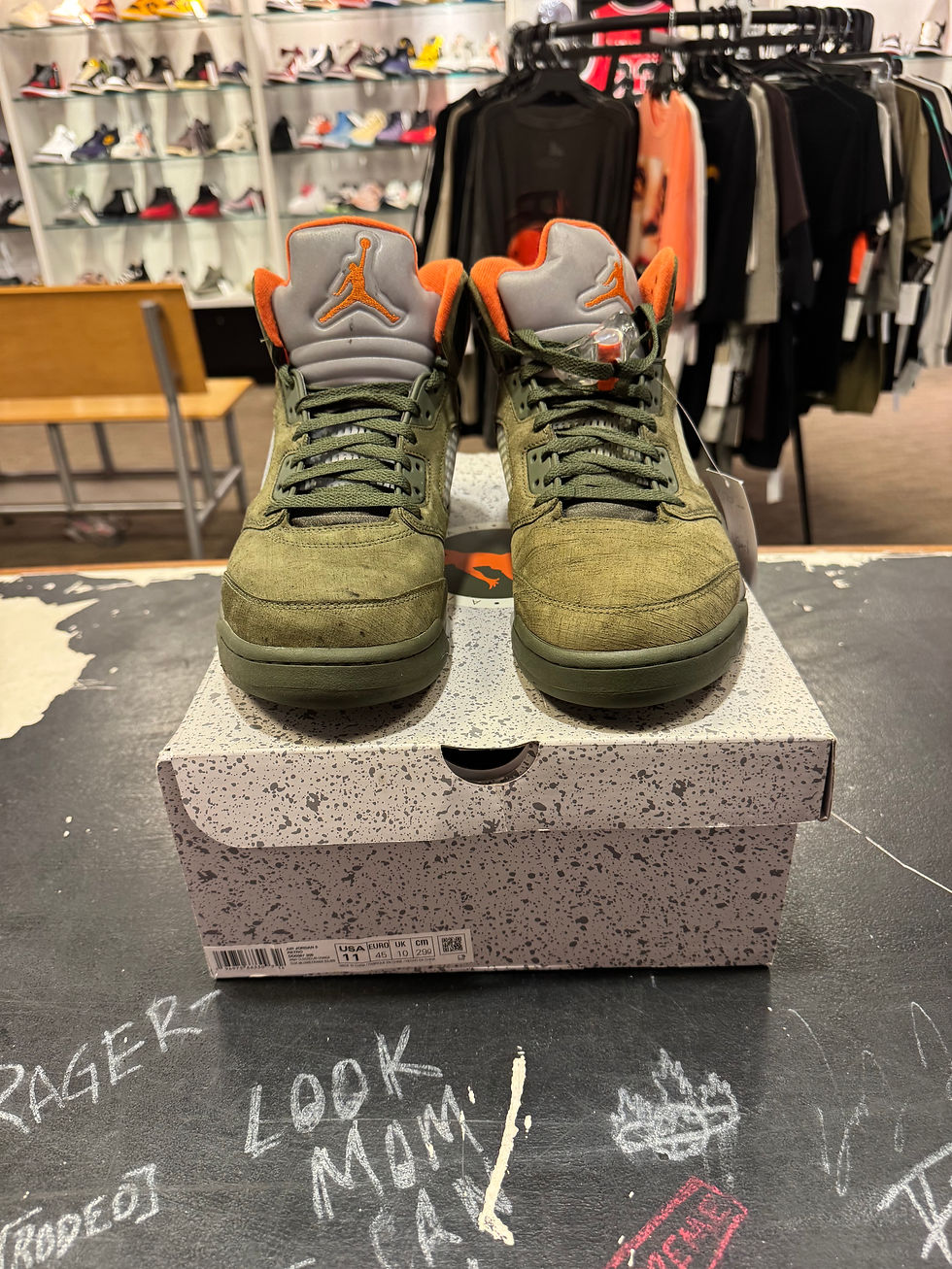 Thumbnail: USED Jordan 5 “Olive” size 11