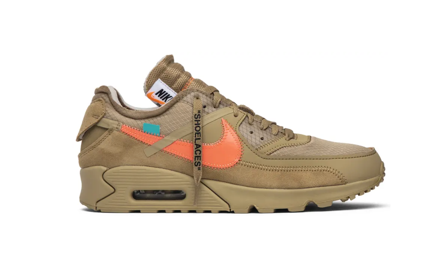 Off-White x Nike Air Max 90 'Desert Ore'