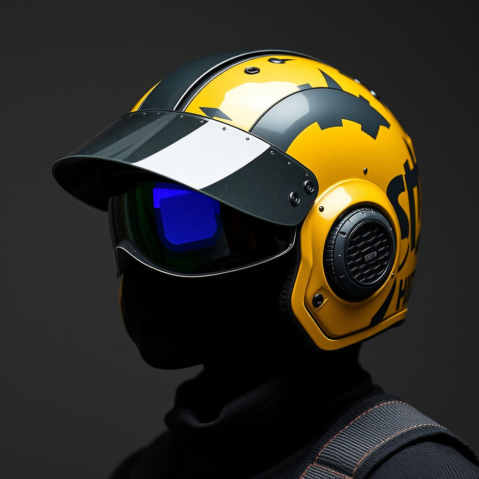 FUTURISTIC SPLIT SHIFT BRAND HAT THAT LOOKS LIKE A ARMY HELMET.jpg