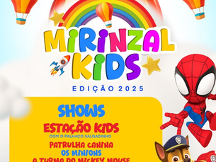 Mirinzal se prepara para o “Mirinzal Kids 2025”, um grande evento em comemoração ao Dia das Crianças