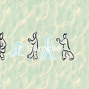 Thumbnail:  Water Scroll | Adjustable Waterbottle Strap Lanyard