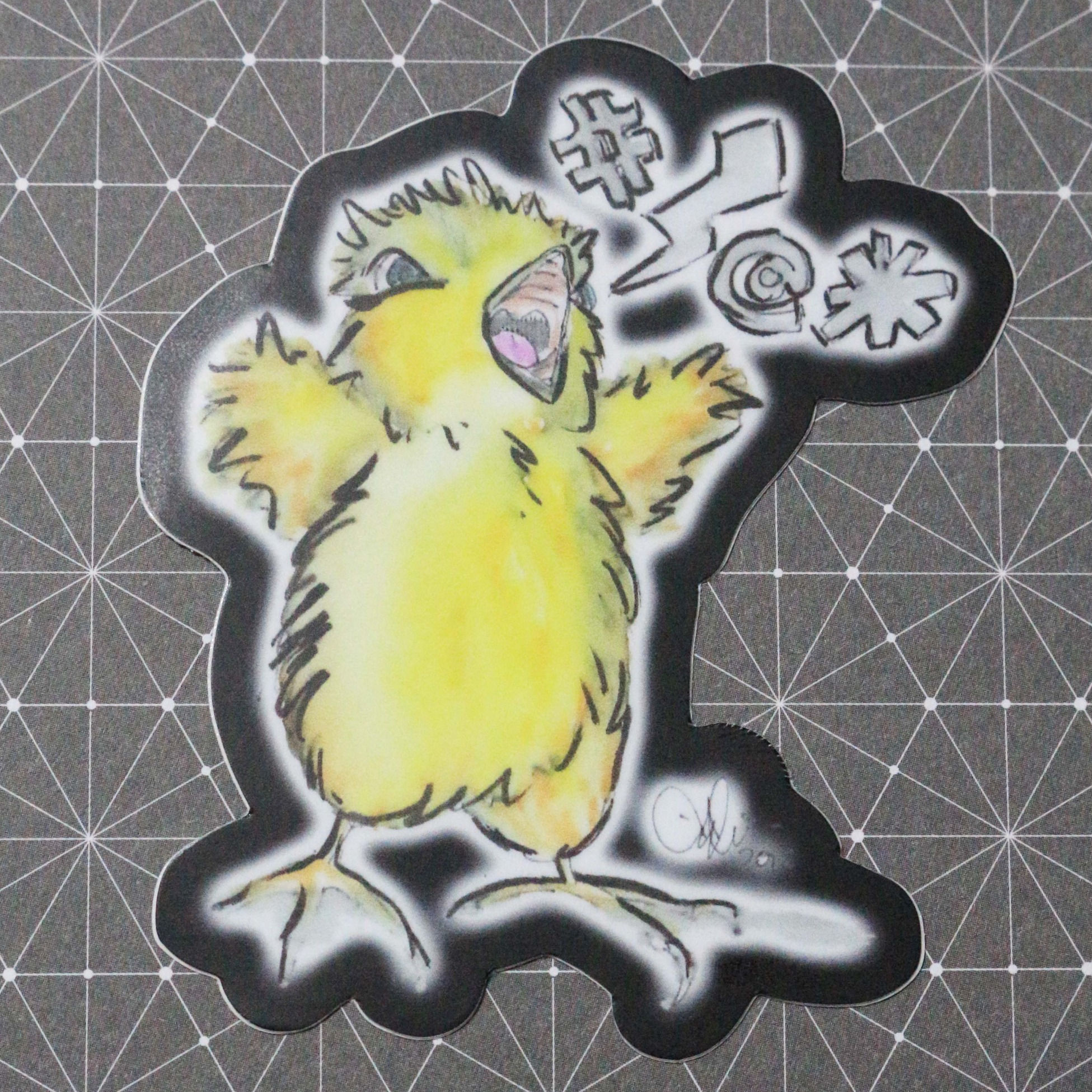 Fowl Mouthed - Sticker