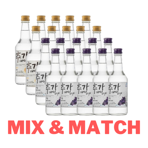 Jeju Series Soju Mix & Match Carton (20 x 360ml) GudSht