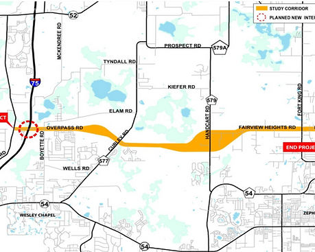 map of roads in Florida 