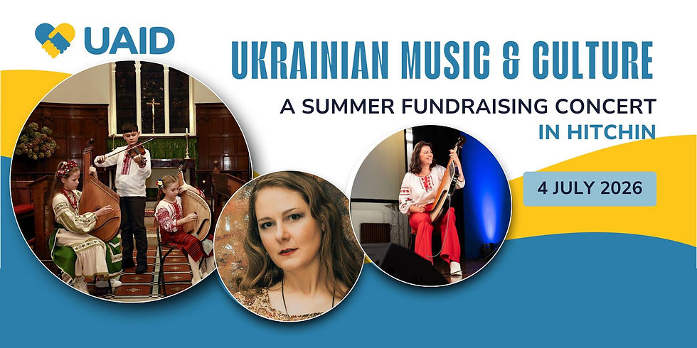 A Summer Fundraising Concert for Ukraine