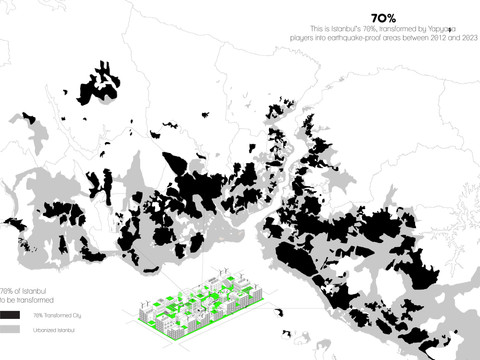 This is Istanbul’s 70%, transformed by Yapyaşa players into earthquake-proof areas between 2012 and 2023.