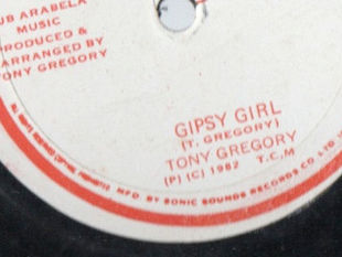gypsy girl tony gregory