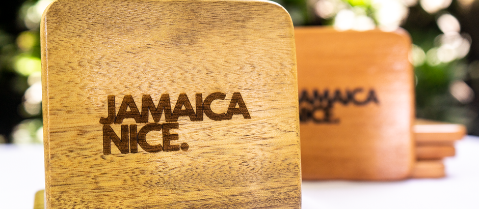 New Release. Handmade 4-Piece Wood Coaster Set.