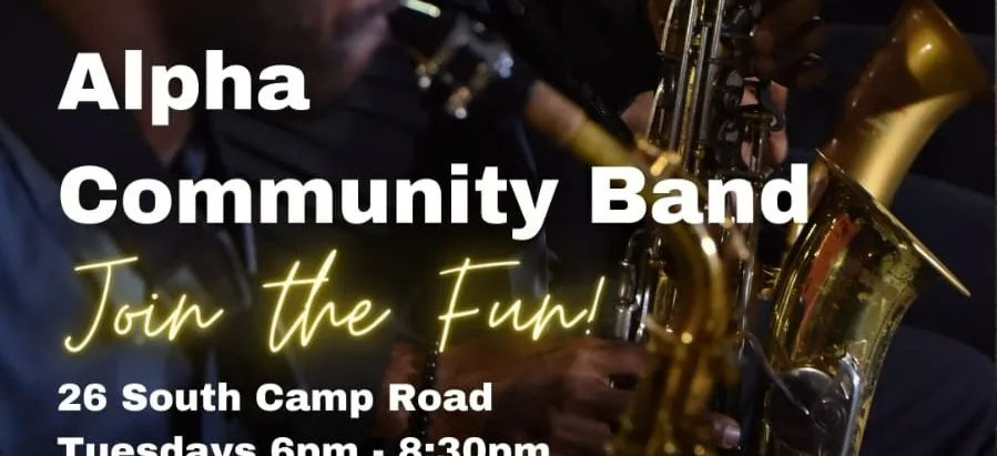 Kingston Musicians, Get Your Band On! Jamaica Nice Is Supporting The Alpha Community Band.