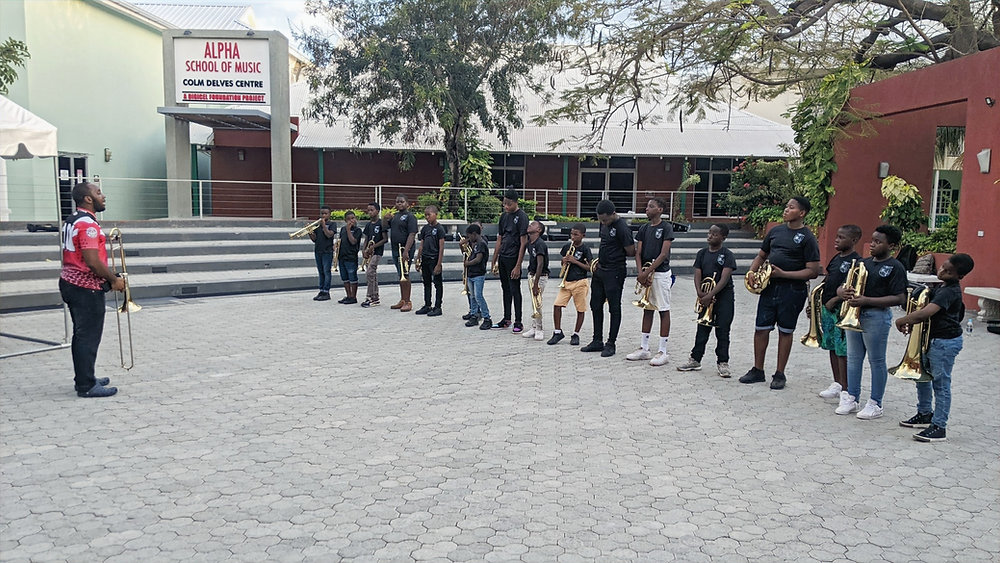 Tivoli Gardens Drum Corps Partners With Alpha For Brass Instruction