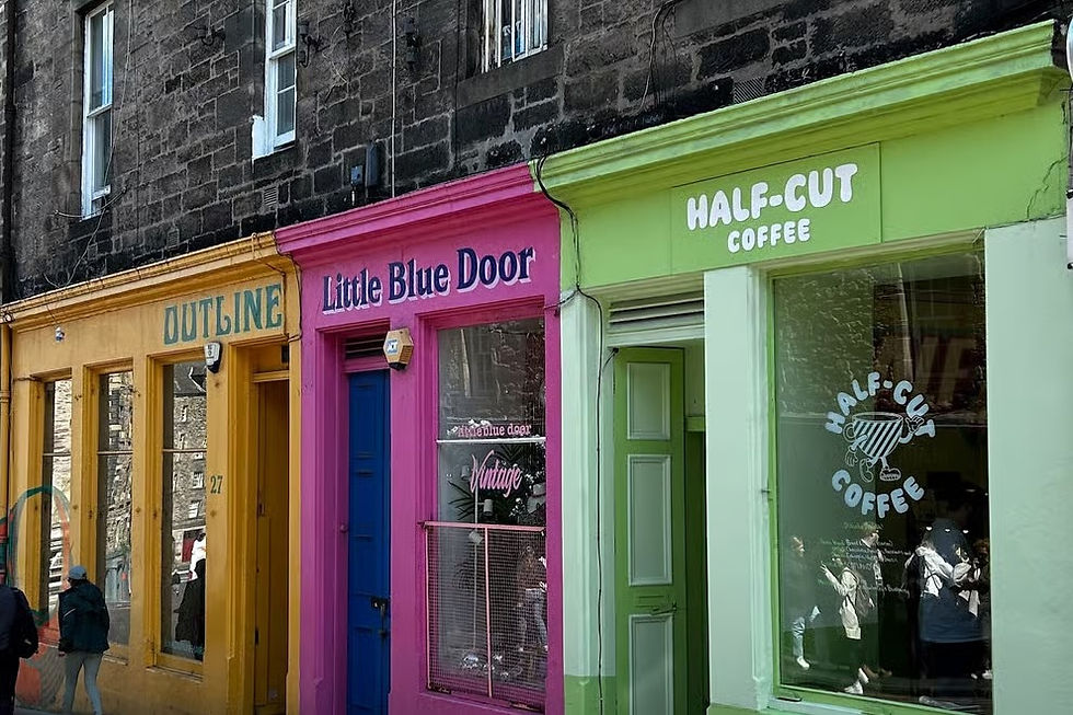 Half-Cut Coffee has recently opened up in the heart of Edinburgh's Old Town.