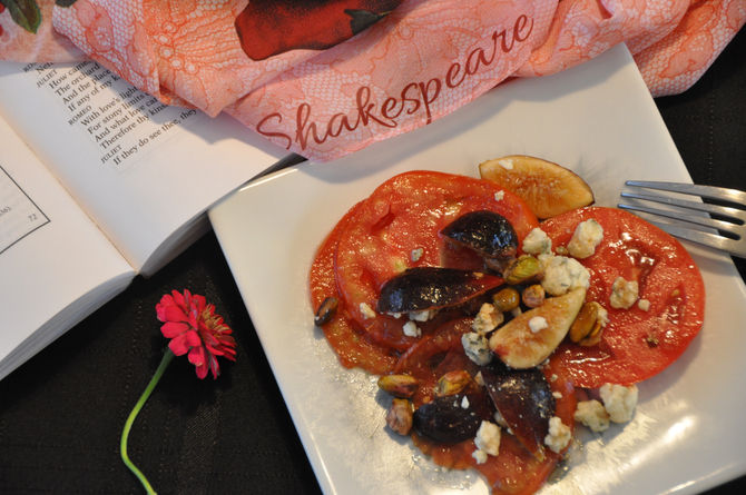 Shakespeare's unthinkable tomato salad