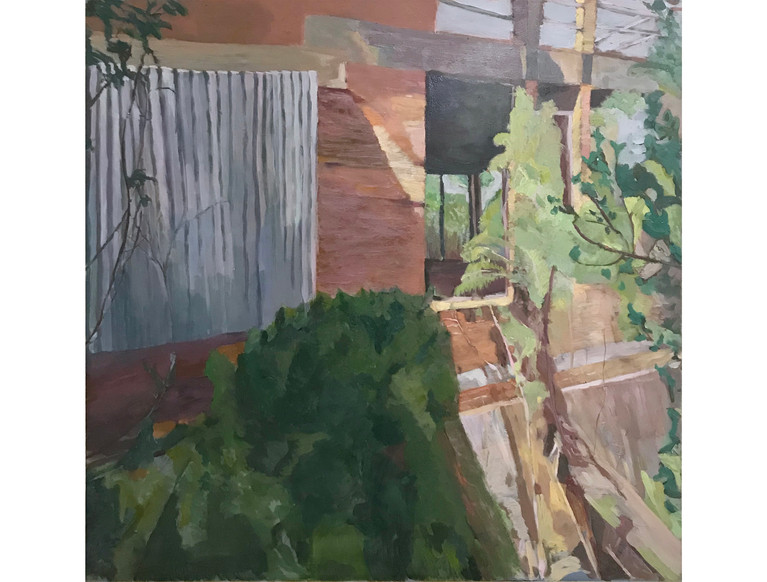 «Spookhuis 1» Südafrika 2020
Oel, Roggentempera, auf Holz
60 x 60cm