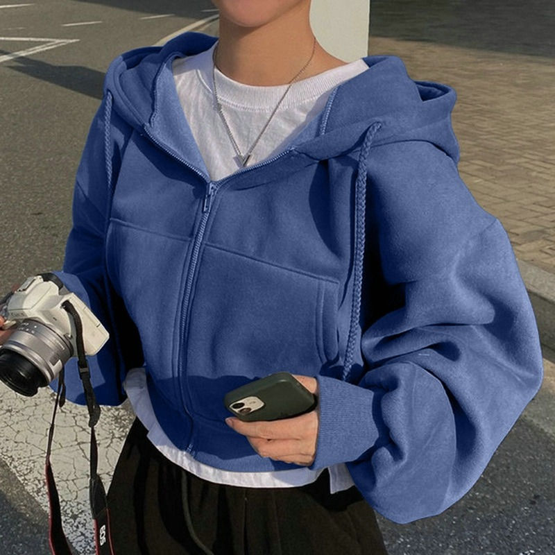 Thumbnail: 2024 Spring Autumn New Insfleece-lined Versatile Cropped Slims Smooths Silhouett