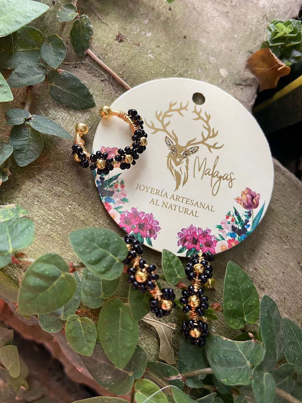 Miniatura: Earcuffs Flores Bordadas