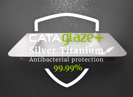 Cataglaze+ Silver Titanium Anti-bacterial Protection 99.99%
