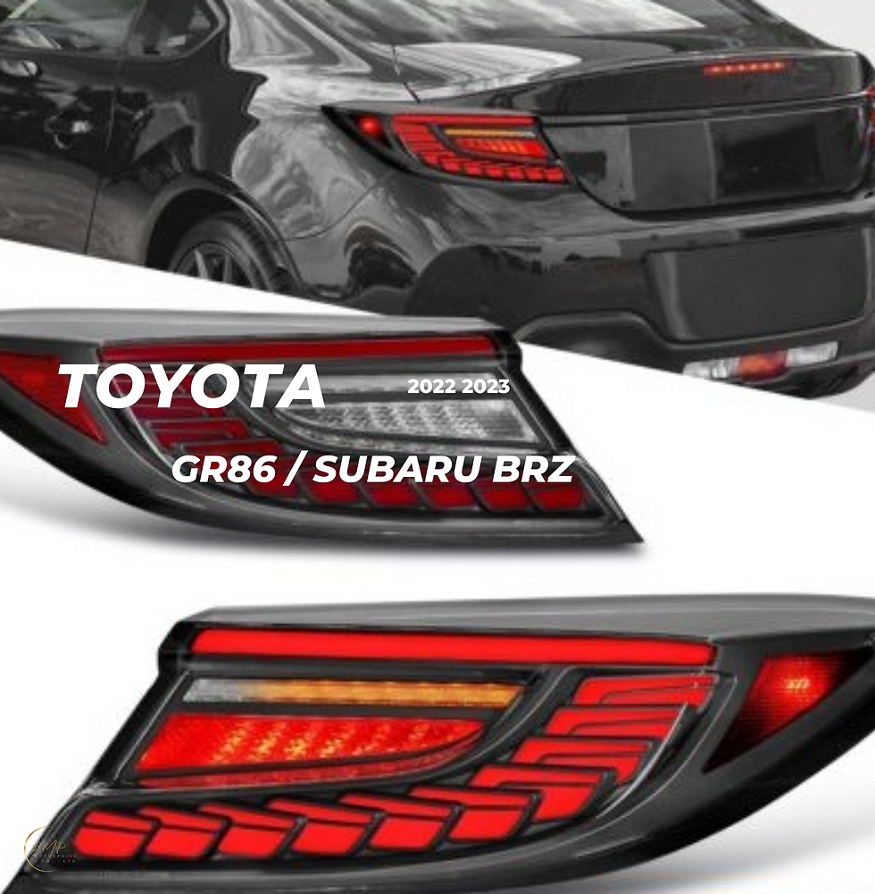 Toyota GR86 / BRZ tail lights 2022