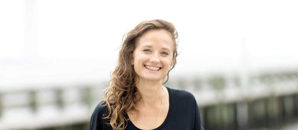 Portrait of Daria Aichinger, Vedic astrologer.