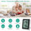 Thumbnail: Muli-Functional Digital Thermometer Hygrometer Large Display Digital Hygrometer