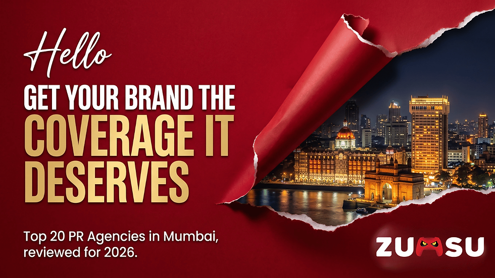 Top 20+ PR Agencies in Mumbai in 2026 | Zutsu Media