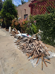 renovation debris junk removal same day