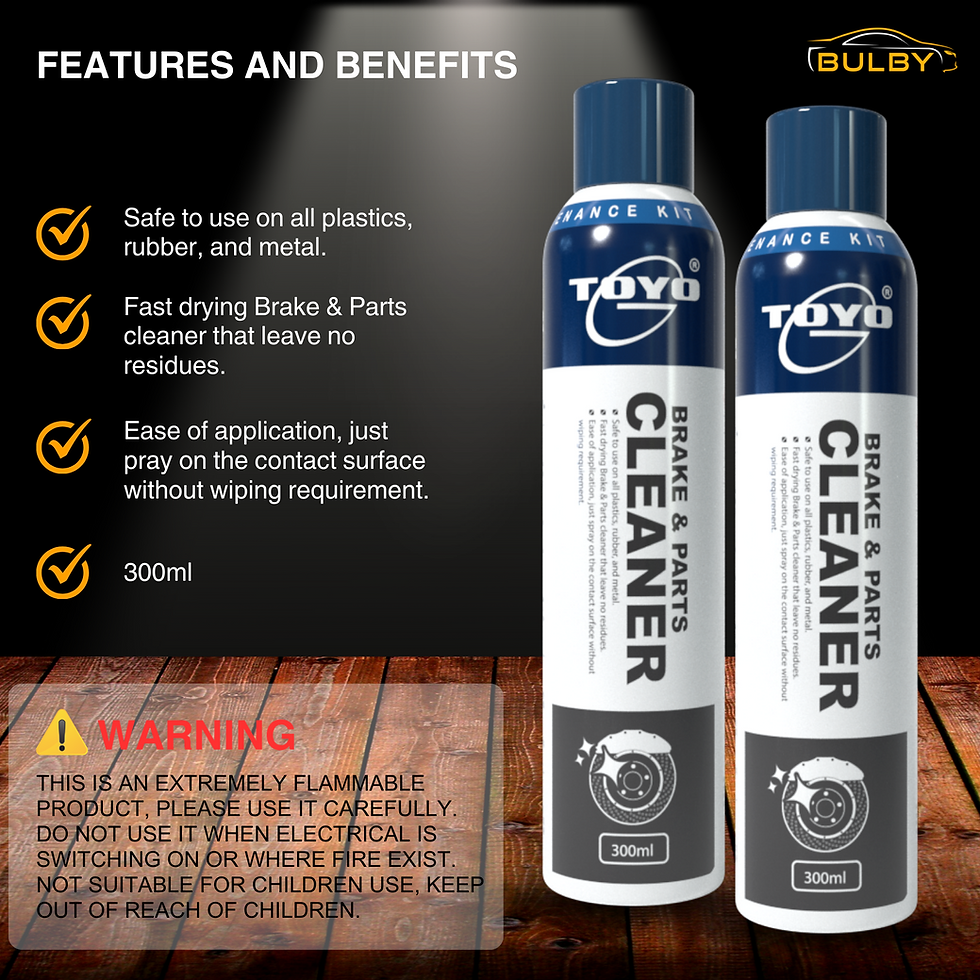 Thumbnail: Toyo-G Brake and Parts Cleaner Spray 300ml