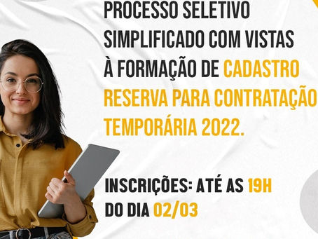 Contratação Temporária de Professores para FAETEC