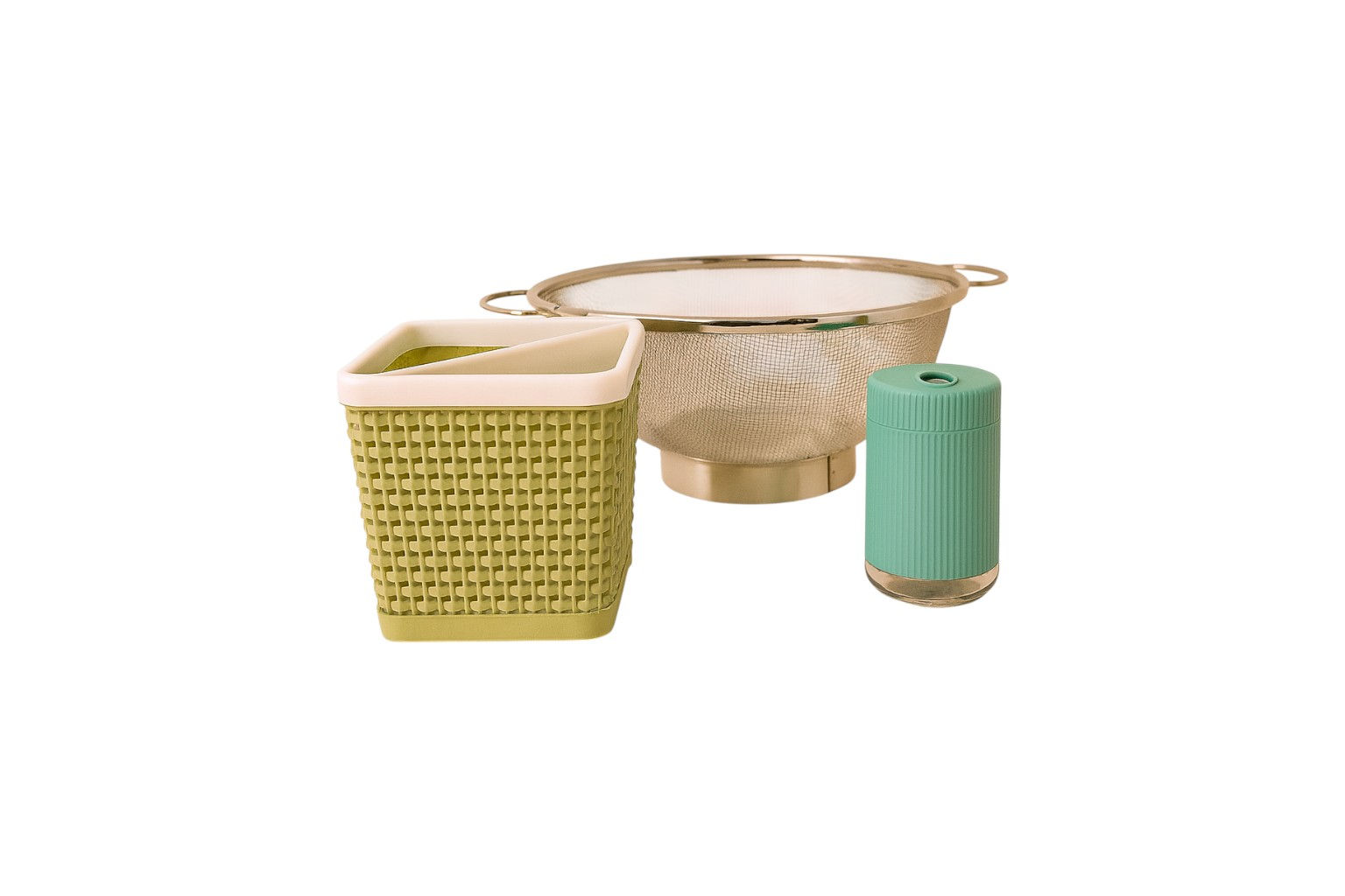 mabsl thraed MABSL THREAD™ 3-Piece Kitchen Utility Combo Colander ( Pack of 3