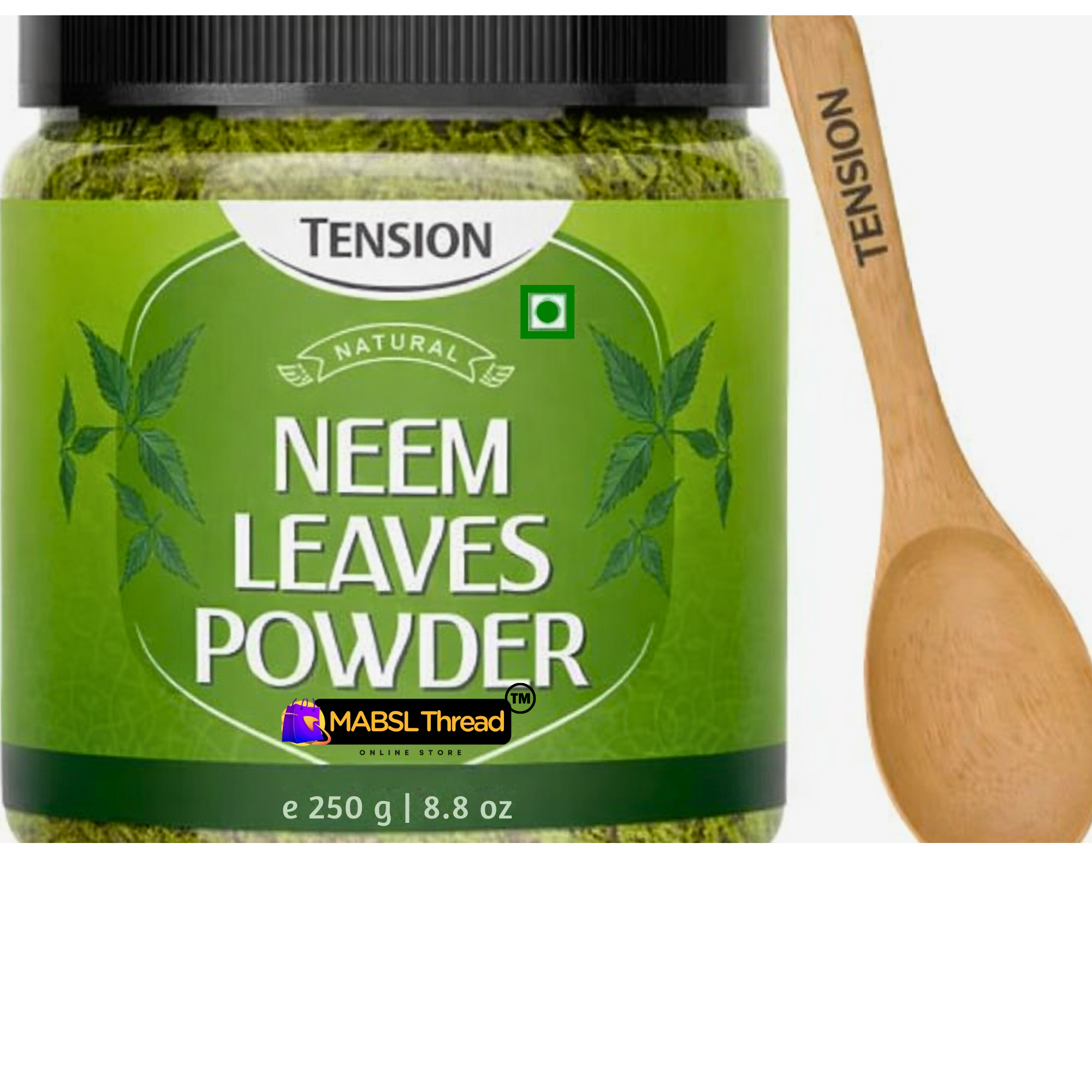 MABSL THREAD Natural Neem Leaves Powder – 250 g (Pure & Herbal)